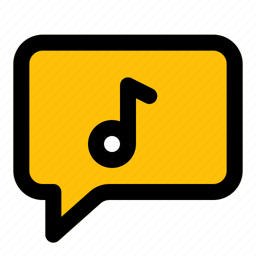 Music, comment, multimedia, sound icon - Download on Iconfinder