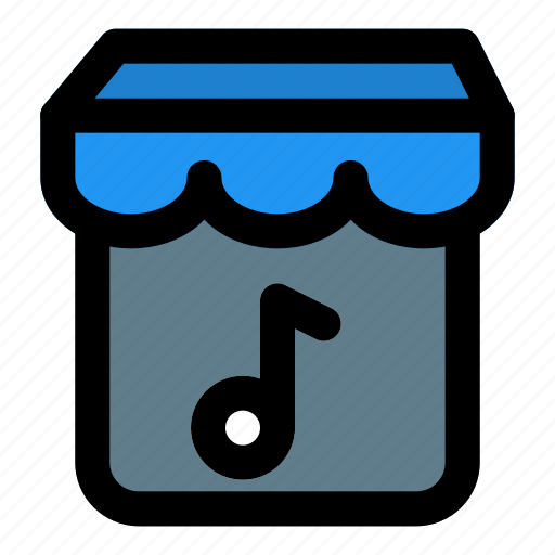 Music, store, multimedia, sound icon - Download on Iconfinder