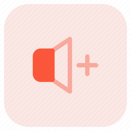 Volume, up, music, add icon - Download on Iconfinder