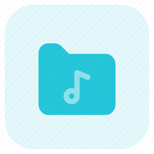 Music, file, folder, data icon - Download on Iconfinder