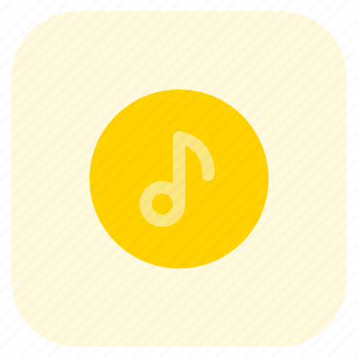 Music, note, circle, player, sound icon - Download on Iconfinder