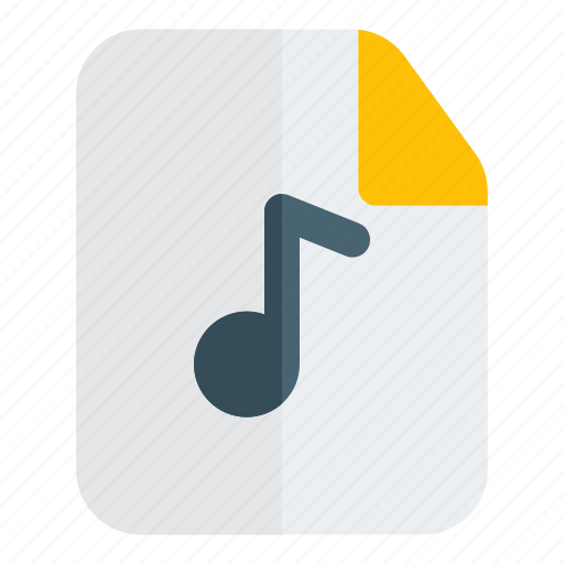 Music, file, document, audio icon - Download on Iconfinder