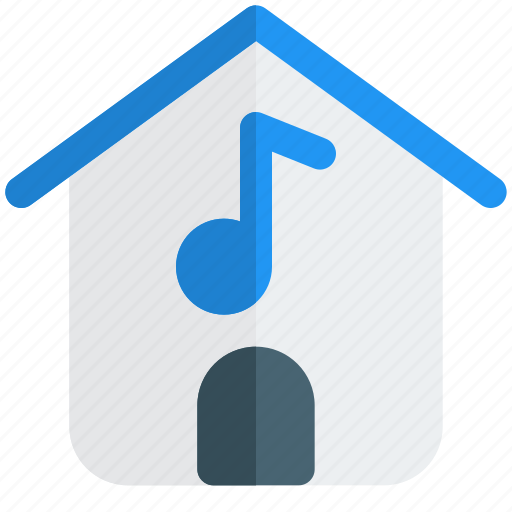 Music, house, song, music note icon - Download on Iconfinder