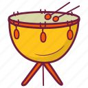 drum, instrument, music, beat, percussion