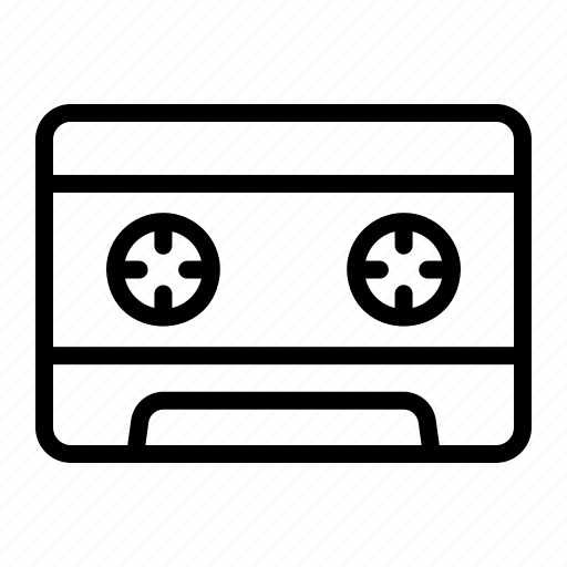 Music, cassete, ui, multimedia, tape, cassette, recording icon - Download on Iconfinder