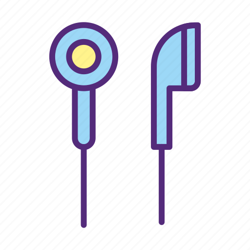 Audio, earphone, earpiece, headset, listen, music, sound icon - Download on Iconfinder