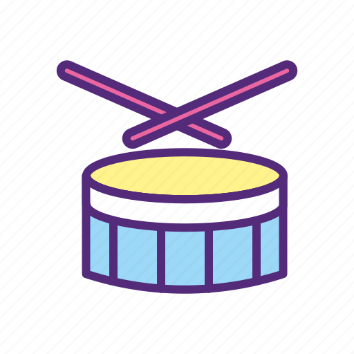 Audio, band, drum, instrument, music, snare, sound icon - Download on Iconfinder