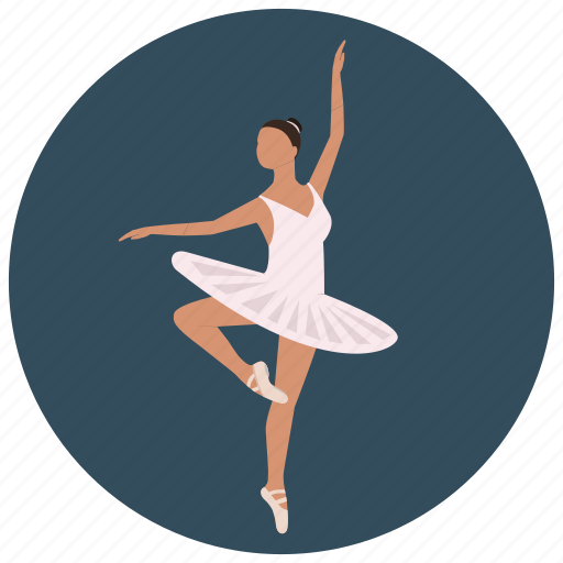 Ballerina, dancer, entertainment, music, preformer, ballet icon - Download on Iconfinder
