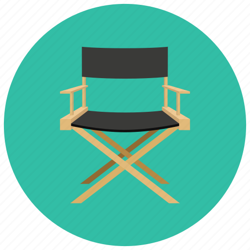 Chair, director, entertainment, movies, cinema icon - Download on Iconfinder
