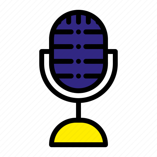 Microphone, audio, mic, music icon - Download on Iconfinder
