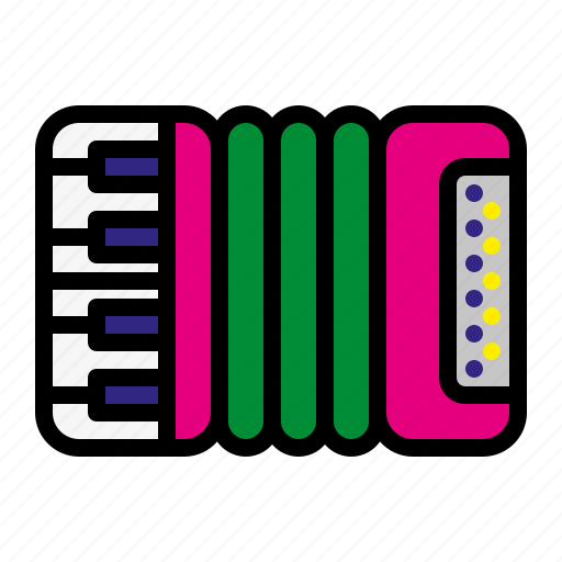 Accordions, musical, instrument, sound icon - Download on Iconfinder
