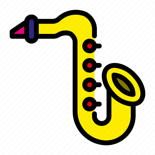 Saxophone, instrument, music, blow icon - Download on Iconfinder