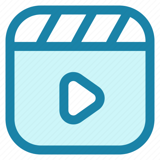 Video, movie, multimedia, play, film, technology icon - Download on Iconfinder