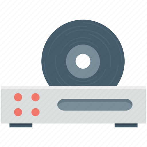Cd drive, cd player, dvd player, electronics, multimedia icon - Download on Iconfinder