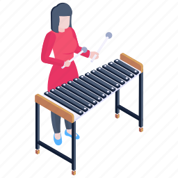 xylophone, marimba, vibraphone, marimba player, musical instrument 