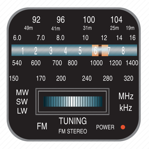 Radio, music, player, sound, transmission icon - Download on Iconfinder