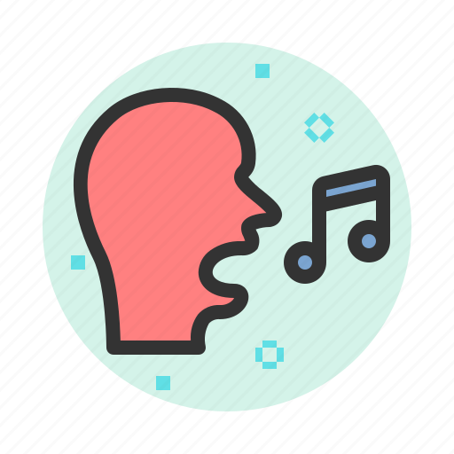 Human, music, singing, song, sound icon - Download on Iconfinder