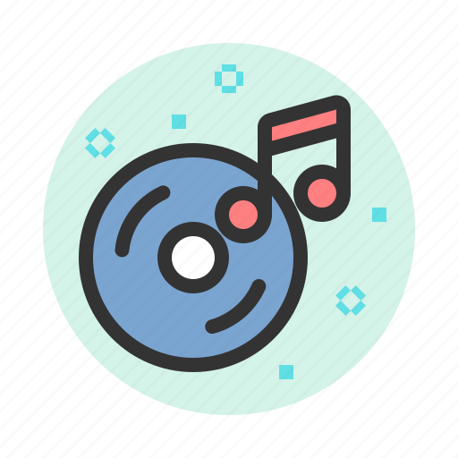 Audio, cd, music, note, sound icon - Download on Iconfinder