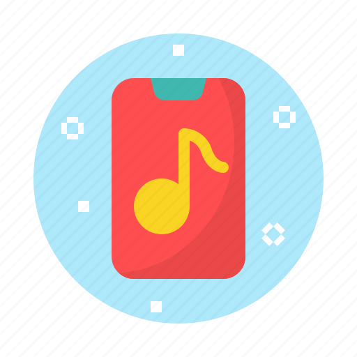 Mobile, music, note, smartphone, sound icon - Download on Iconfinder