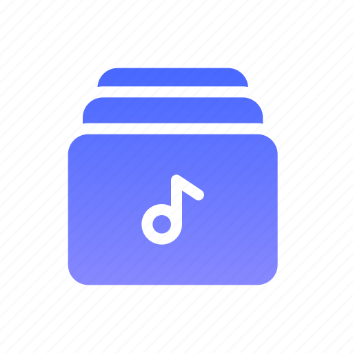 Collection, folder, database, music, file icon - Download on Iconfinder