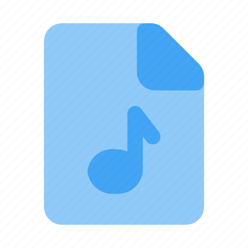 Audio, file, music, files, document, and, multimedia icon - Download on Iconfinder