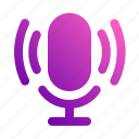podcast, microphone, voice, music, multimedia