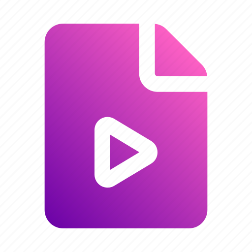 Video, file, files, document, music, and, multimedia icon - Download on Iconfinder