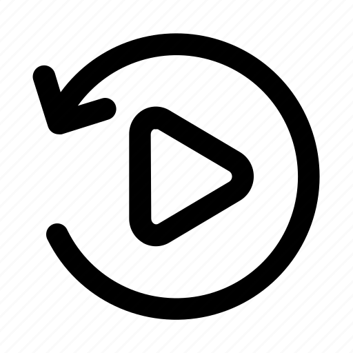 Playback, rewind, reload, refresh, multimedia icon - Download on Iconfinder