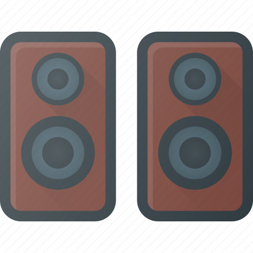Audio, music, sound, speaker, stereo, volume icon - Download on Iconfinder
