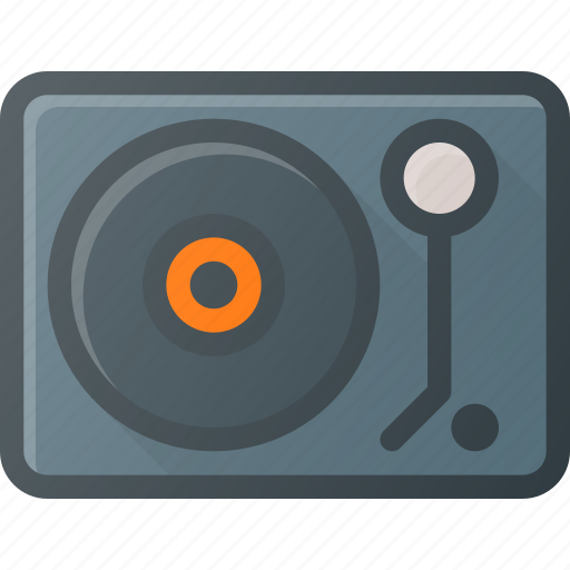 Disk, dj, mix, music, player, retro, vinyl icon - Download on Iconfinder