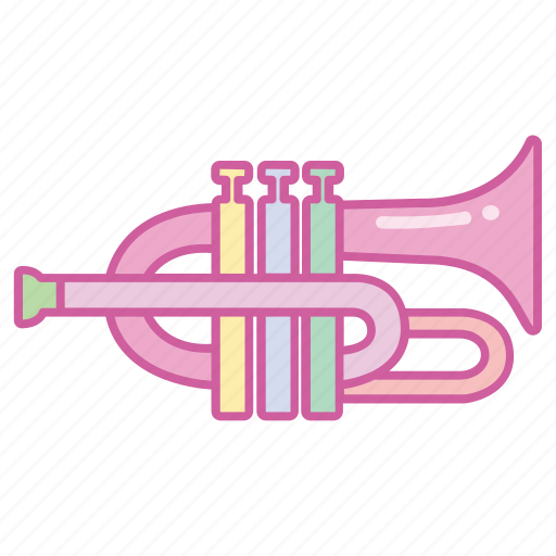 Brass, flugelhorn, horn, instrument, music, musical, trumpet icon - Download on Iconfinder