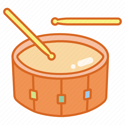 Drum, instrument, military, music, musical, parade, percussion icon - Download on Iconfinder