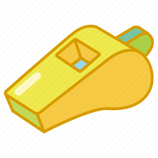 Coach, party, pea, police, referee, tin, whistle icon - Download on Iconfinder