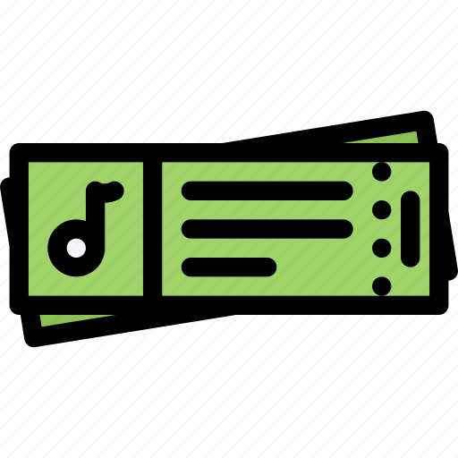 Band, concert, music, musical instrument, musical style, subculture, tickets icon - Download on Iconfinder