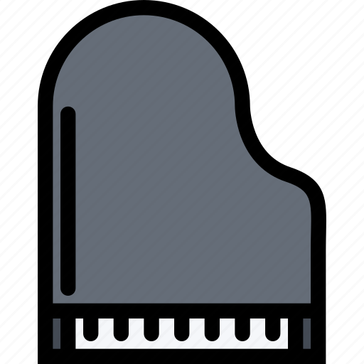 Band, music, musical instrument, musical style, piano, subculture icon - Download on Iconfinder
