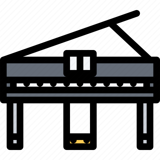 Band, music, musical instrument, musical style, piano, subculture icon - Download on Iconfinder