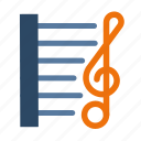 music, devices, treble clef, multimedia, device, audio, products