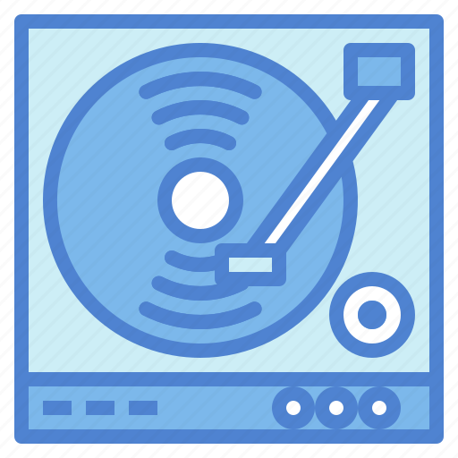 Dj, music, turntable, vinyl icon - Download on Iconfinder