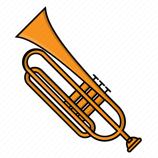 Instrument, music, orchestra, trumpet, wind instrument icon - Download on Iconfinder