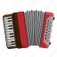 accordion, instrument, music 
