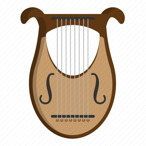 Harp, instrument, lyre, music, string instrument icon - Download on Iconfinder