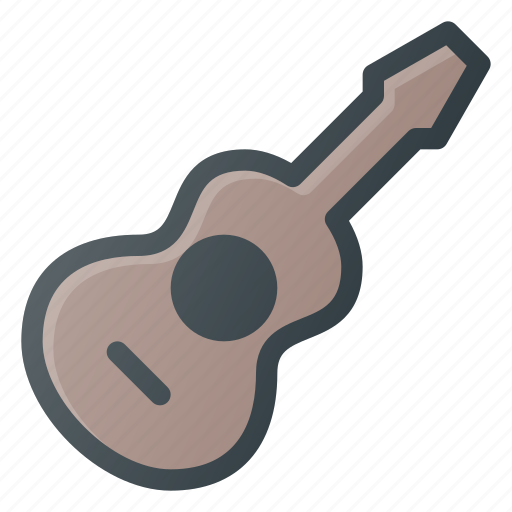 Accoustic, guitar, instrument, music, play icon - Download on Iconfinder