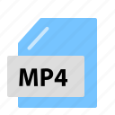 audio, file mp4, film, folder mp4, movie, mp4