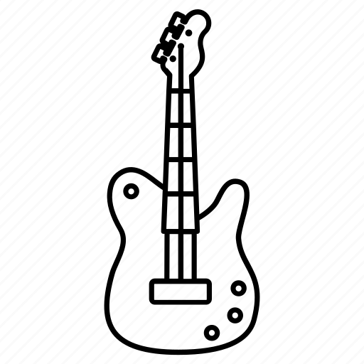 Electric, guitar, instrument, music, musical, rock, solidbody icon - Download on Iconfinder