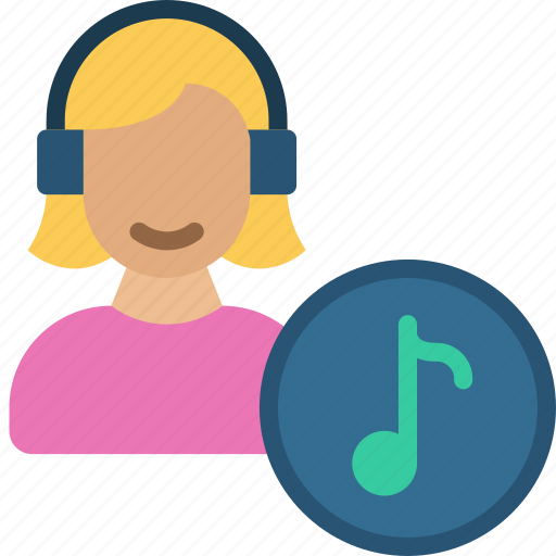 Female, music, musical, producer, production icon - Download on Iconfinder