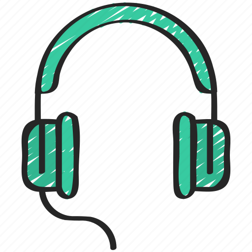 Headphones, headset, music, musical, production icon - Download on Iconfinder