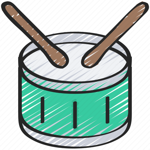 Drum, instrument, music, musical, production icon - Download on Iconfinder