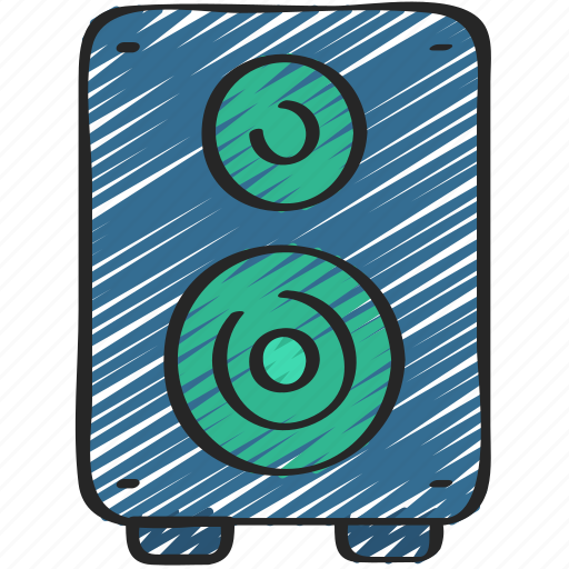Audio, music, production, speaker icon - Download on Iconfinder