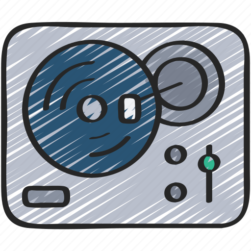 Music, player, production, record, records icon - Download on Iconfinder