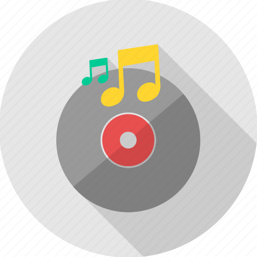 Cd, dvd, disc, music, playing, song, node icon - Download on Iconfinder